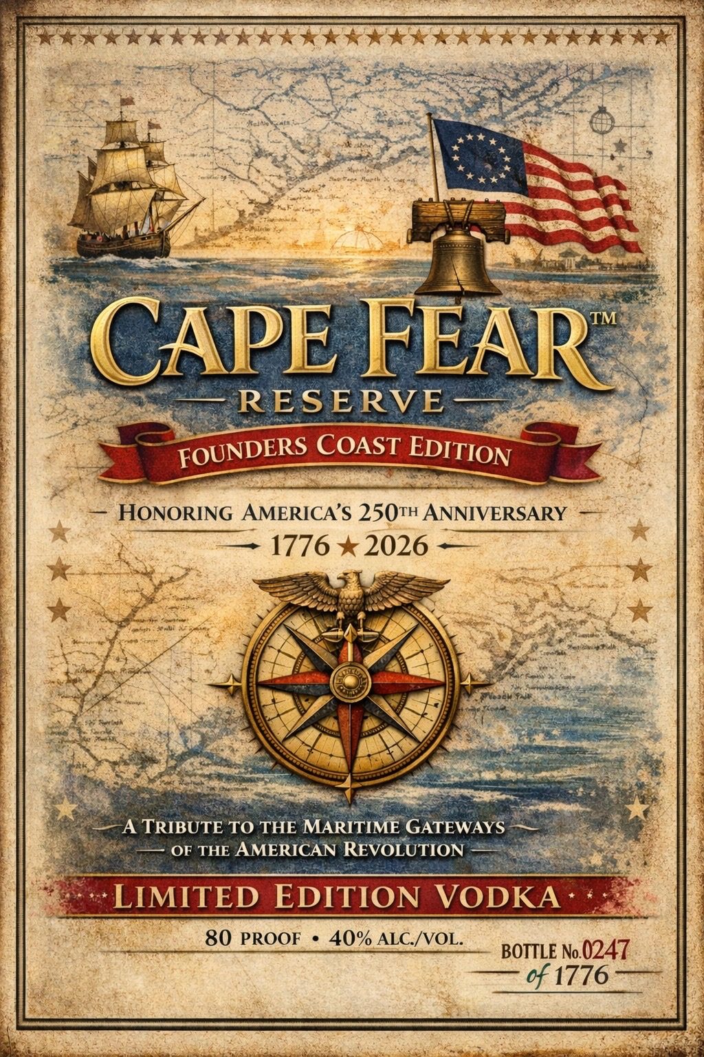 Founders Coast Edition label